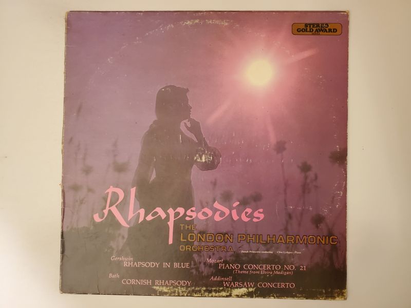 The London Philharmonic Orchestra Rhapsodies vinyl record